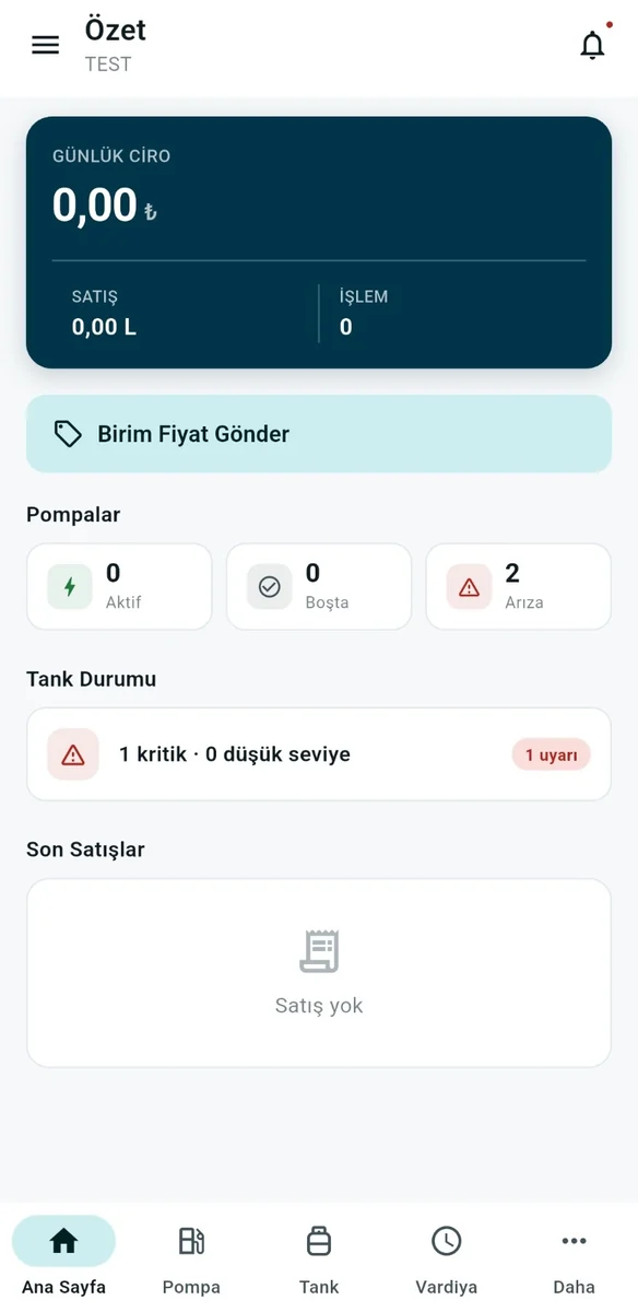 AX Mobil — Günlük Özet