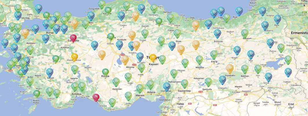 Public Harita ve Şarj Noktası Keşfi