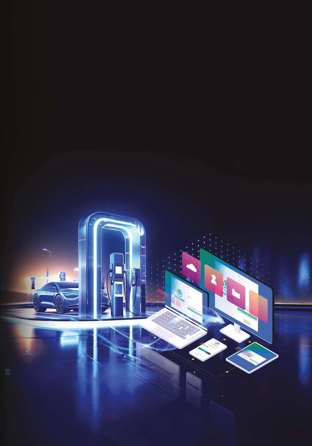 SmartŞarj IoT dijital ekosistem